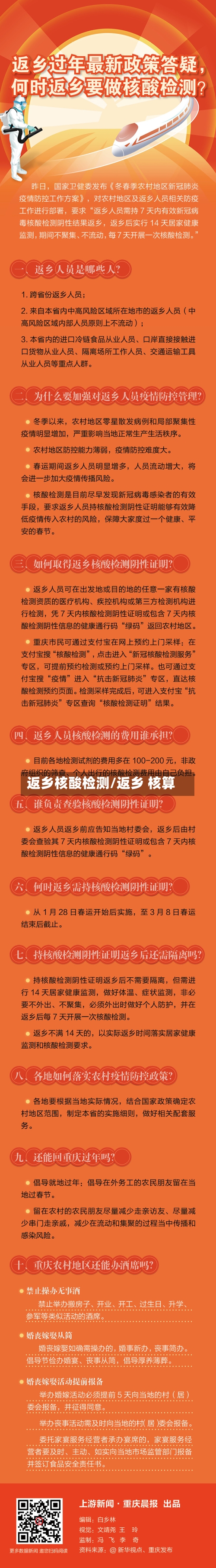 返乡核酸检测/返乡 核算