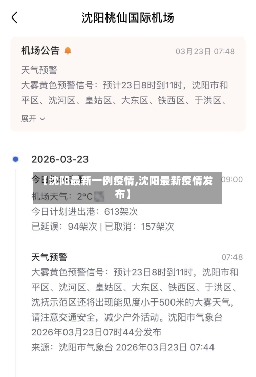 【沈阳最新一例疫情,沈阳最新疫情发布】