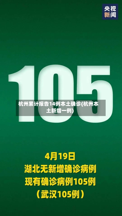 杭州累计报告14例本土确诊(杭州本土新增一例)-第2张图片