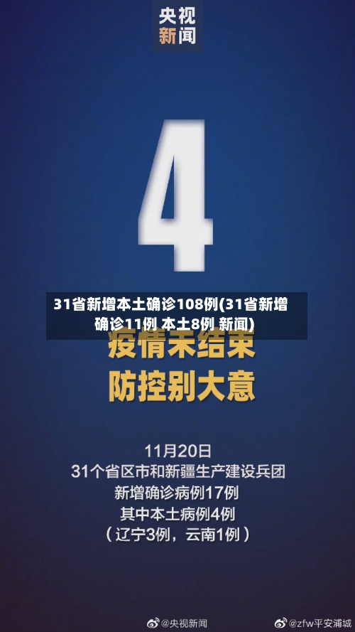31省新增本土确诊108例(31省新增确诊11例 本土8例 新闻)-第2张图片