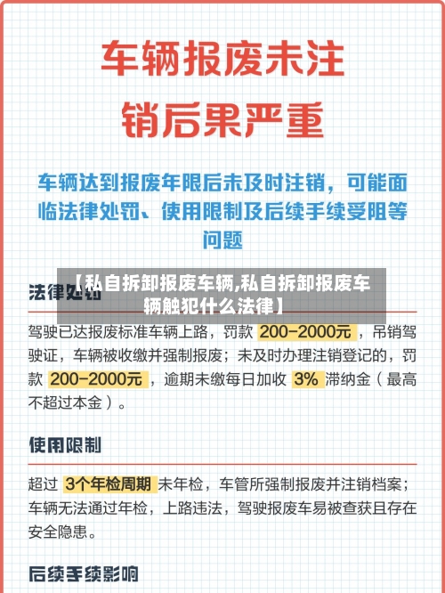 【私自拆卸报废车辆,私自拆卸报废车辆触犯什么法律】-第3张图片