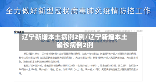 辽宁新增本土病例2例/辽宁新增本土确诊病例2例-第2张图片