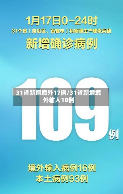 31省新增境外17例/31省新增境外输入18例