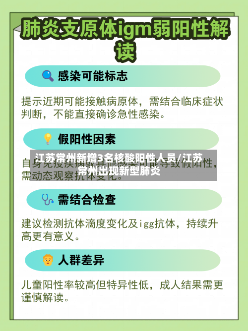 江苏常州新增3名核酸阳性人员/江苏常州出现新型肺炎-第2张图片