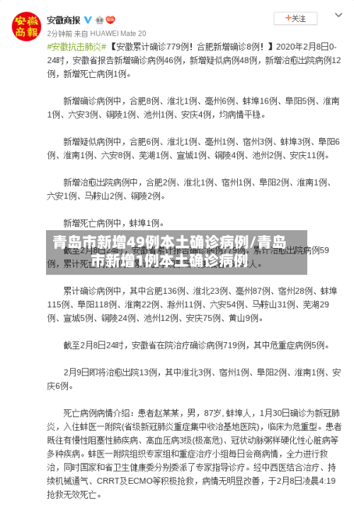 青岛市新增49例本土确诊病例/青岛市新增1例本土确诊病例-第3张图片