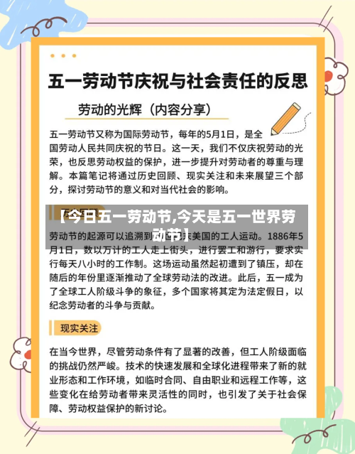 【今日五一劳动节,今天是五一世界劳动节】