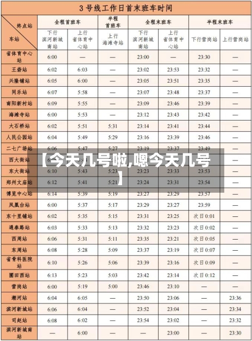 【今天几号啦,嗯今天几号】-第2张图片