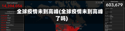全球疫情未到高峰(全球疫情未到高峰了吗)