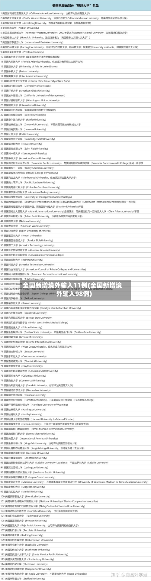 全国新增境外输入11例(全国新增境外输入98例)-第3张图片