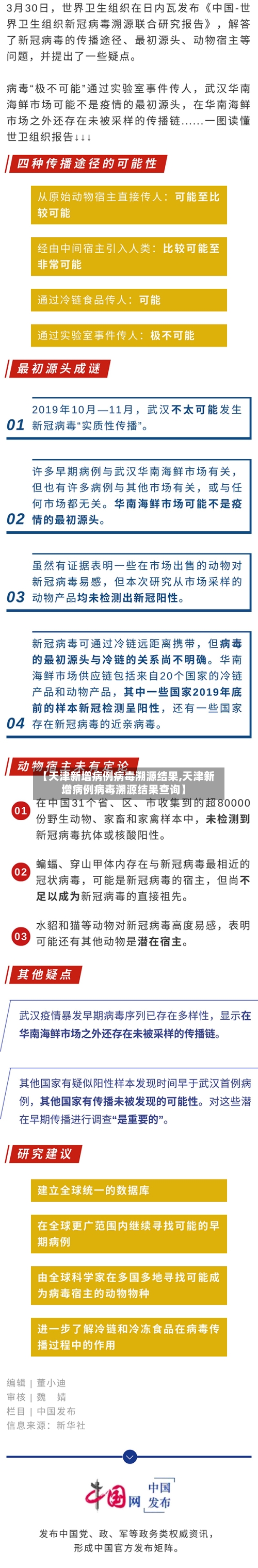 【天津新增病例病毒溯源结果,天津新增病例病毒溯源结果查询】