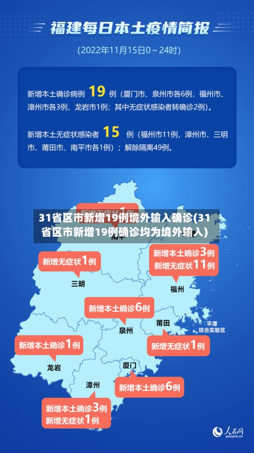 31省区市新增19例境外输入确诊(31省区市新增19例确诊均为境外输入)-第2张图片