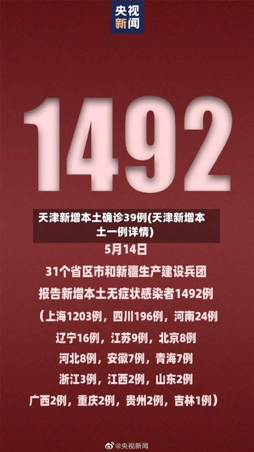 天津新增本土确诊39例(天津新增本土一例详情)