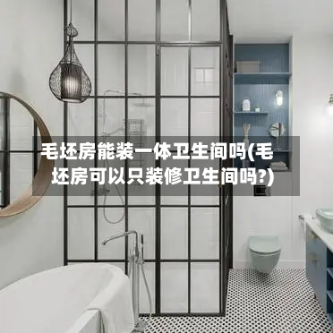 毛坯房能装一体卫生间吗(毛坯房可以只装修卫生间吗?)-第2张图片
